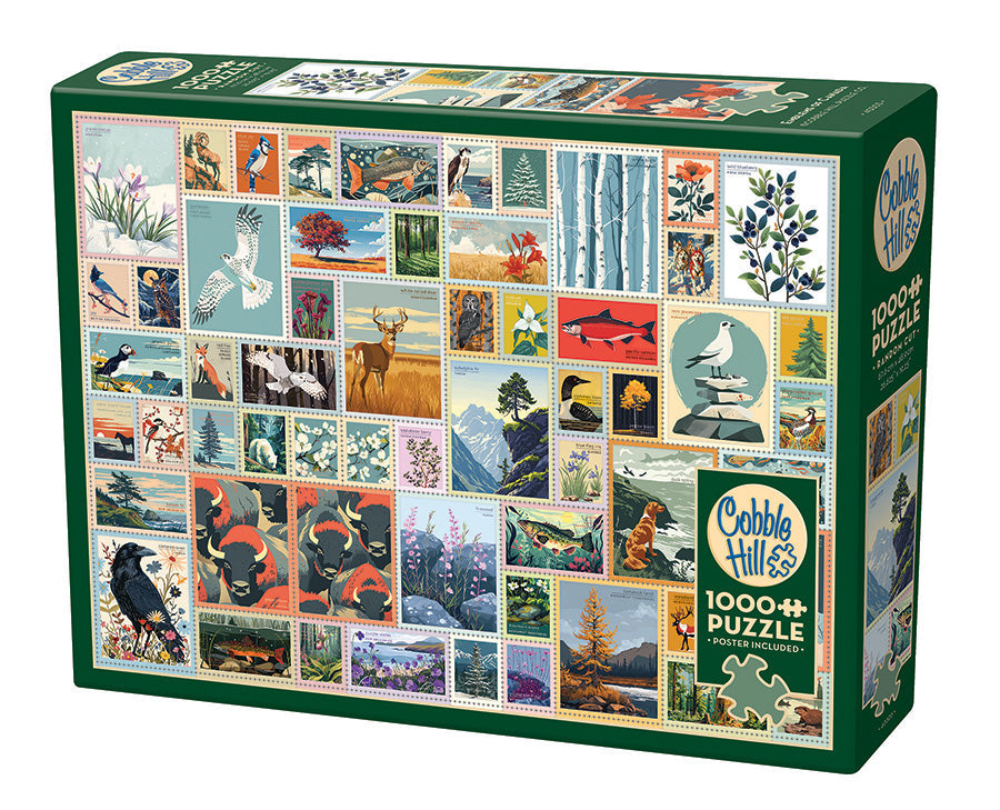 Emblems of Canada | 1000 Piece | AI Assistance