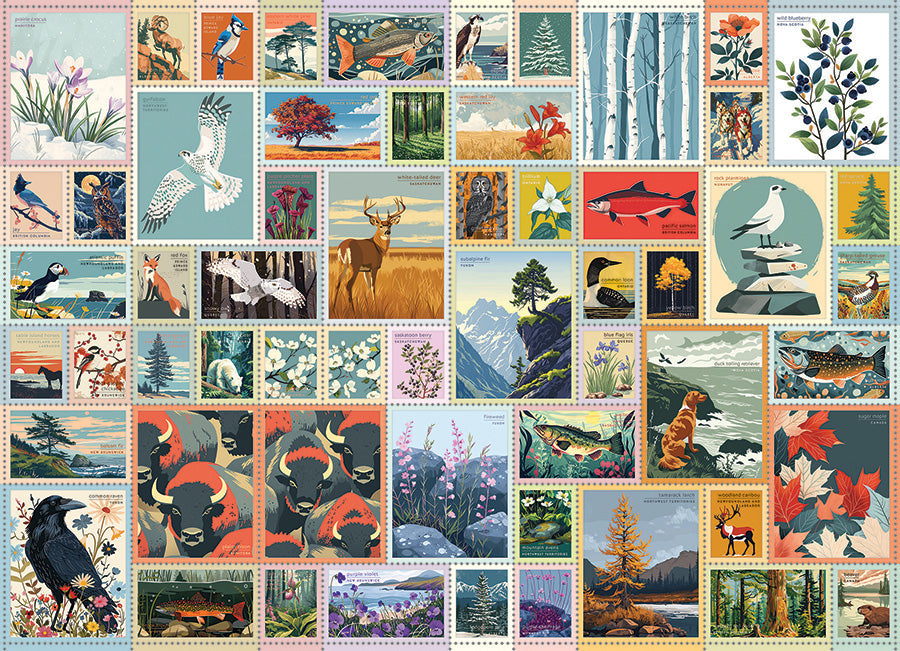 Emblems of Canada | 1000 Piece | AI Assistance