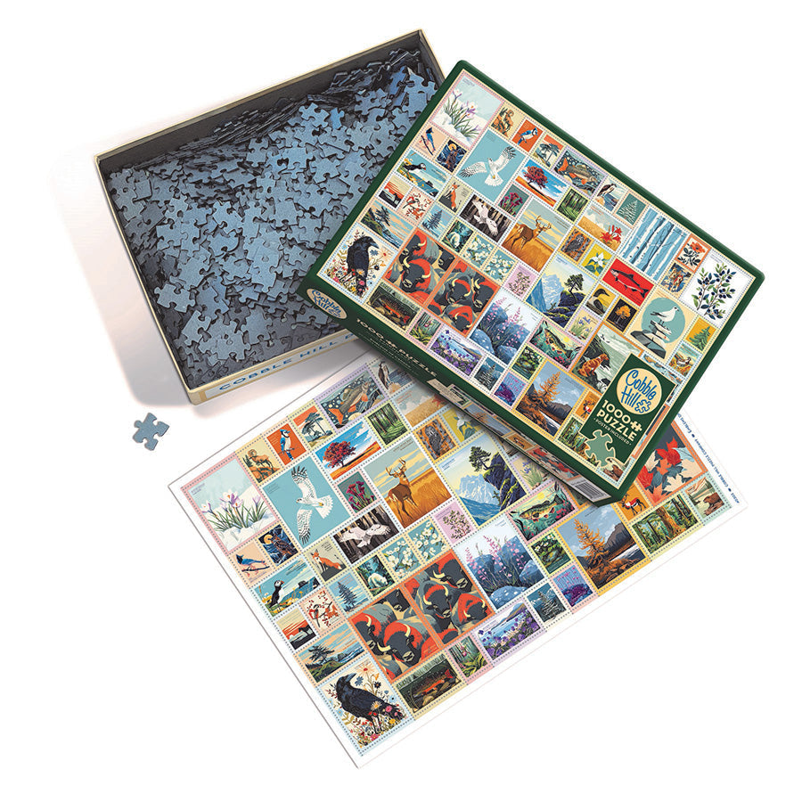 Emblems of Canada | 1000 Piece | AI Assistance